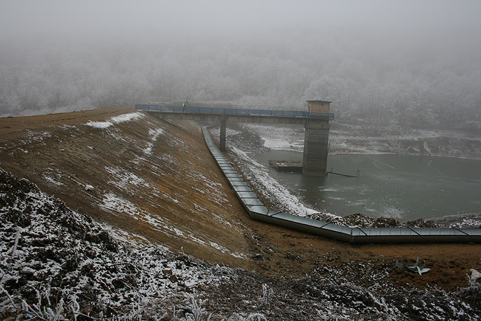 Gyöngyösoroszi, Toka patak Ipari Víztározó elkerülő ideiglenes csatorna építés-szerelési munkái